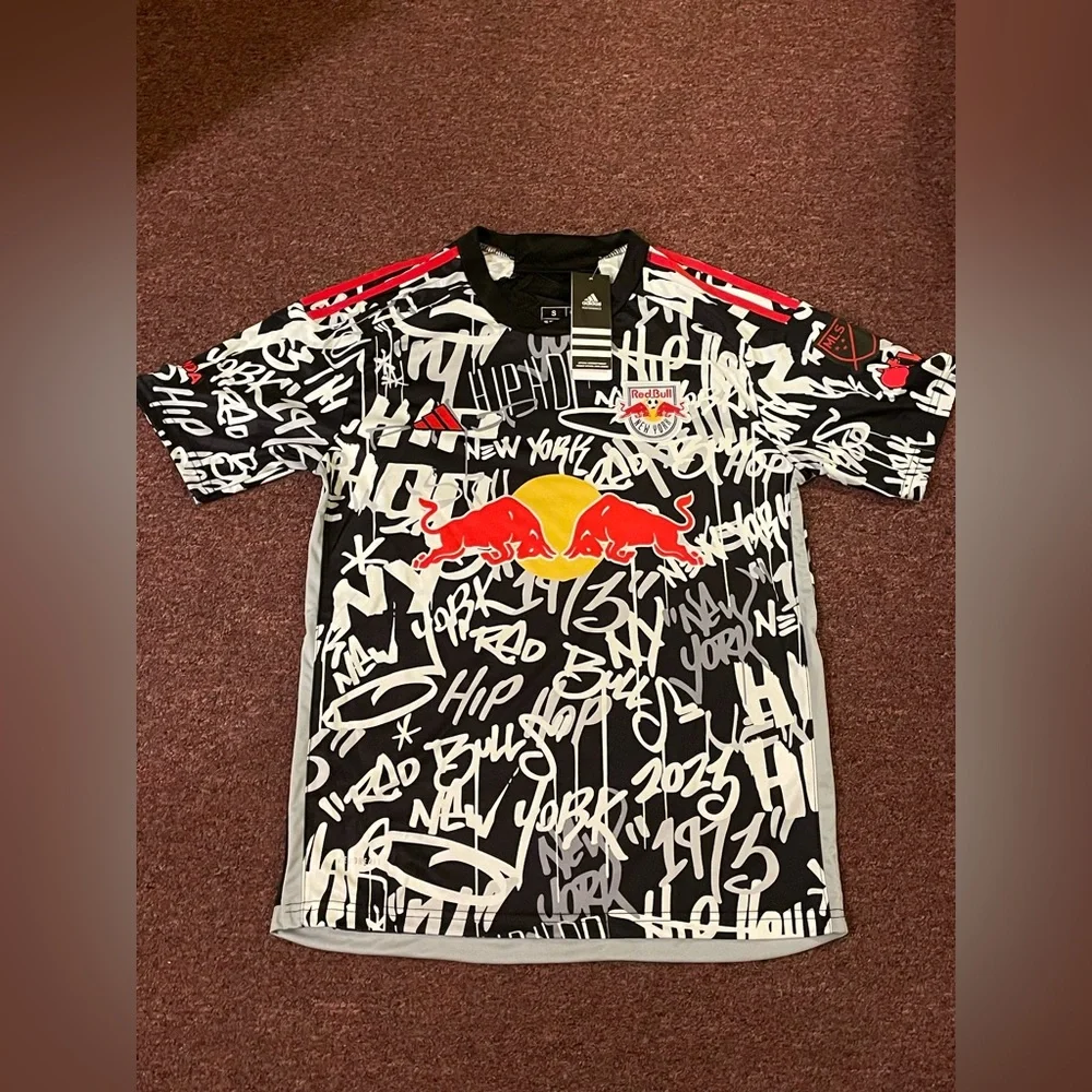 Adidas New York Red Bulls adidas Freestyle Jersey 2023-24 - Picture 1 of 7